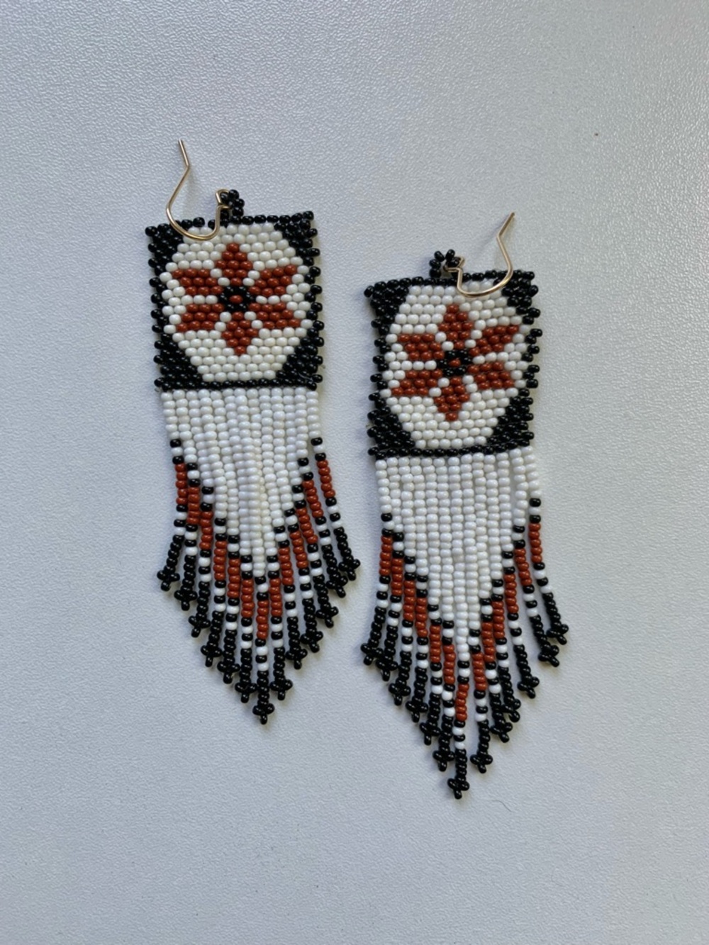 Handmade beaded earrings